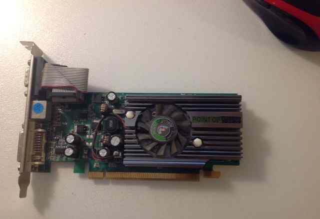256Mb PCI-E GeForce 7200GS, Point of View DDR2, TV