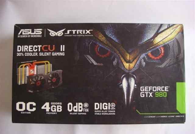 Asus NVidia GeForce GTX 980 не открывали-в коробка