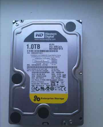 Жесткий диск (HDD) Western Digital 1003fbyx (1TB)