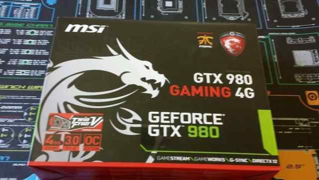 MSI Geforce GTX 980 новые в наличии