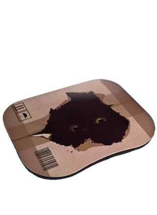 Подставка для ноутбука с подушкой "Кот в коробке"