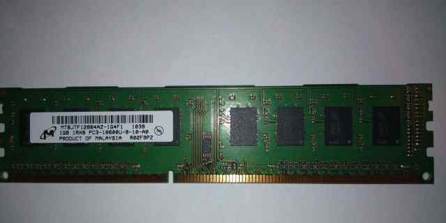 Оперативная память Micron 1 Gb DDR3 1333