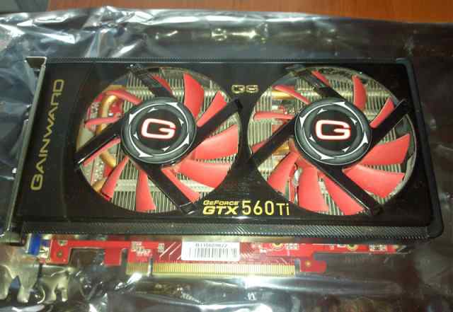 Б/У Gainward Geforce GTX560Ti GS 1Gb