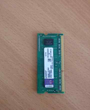 Оперативная память для ноутбука Kingston 2GB DDR3