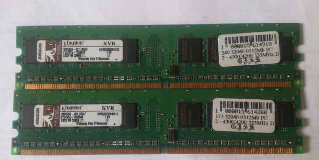 Dimm DDR2 Kindston KVR533D2N4/512