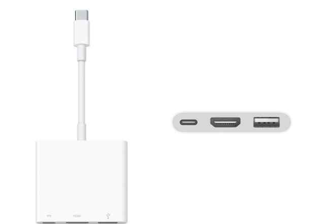 Многопортовый адаптер USB-C для MacBook