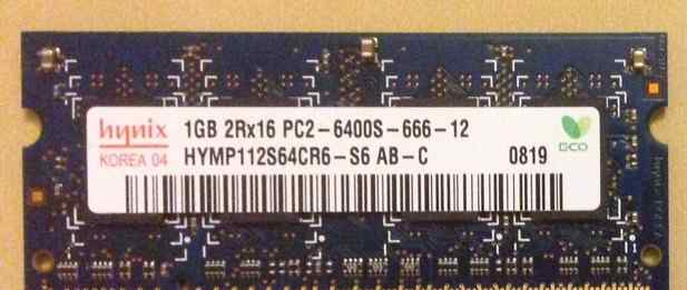 Hynix DDR2 SO-dimm 1 GB 6400 800 MHz