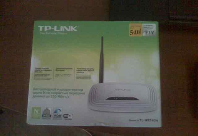  роутер Wi-Fi TP-Link TL-WR740N