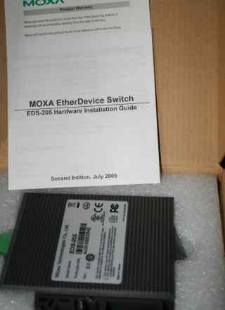Moxa EDS-205 коммутатор 5x10/100BaseTX