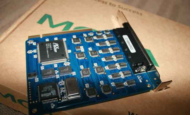 Moxa C168H PCI мультипортовая плата