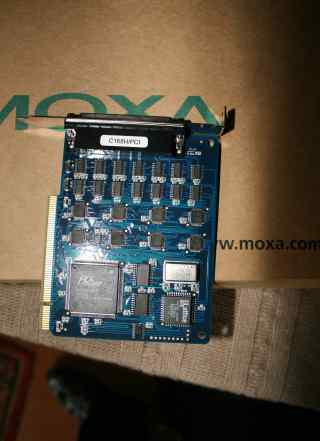 Moxa C168H PCI мультипортовая плата