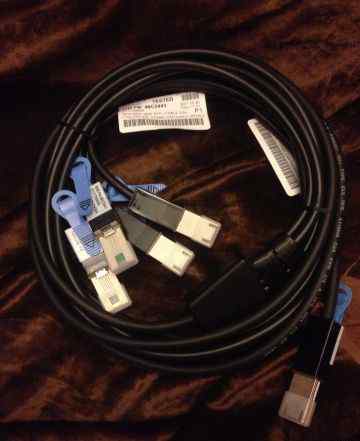 Новый кабель IBM 4 Ext Mini SAS 3m Cable 46C2441
