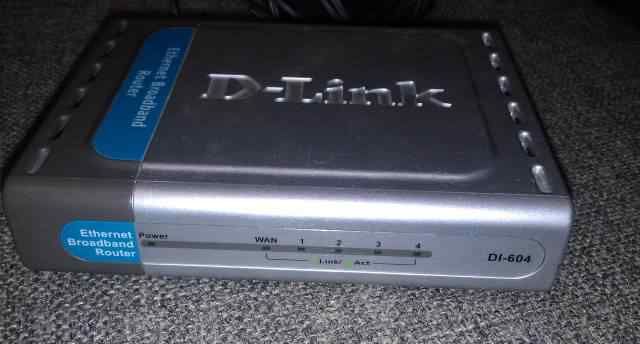 M (hub, router) D-Link DI-604